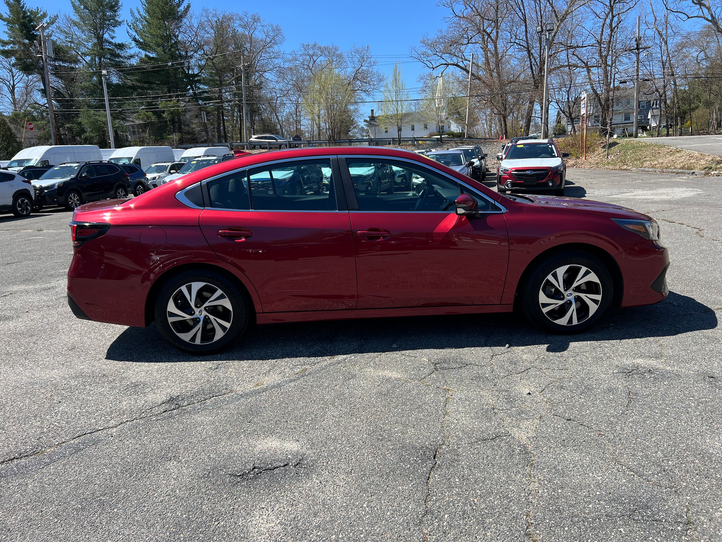 Used 2022 Subaru Legacy Premium with VIN 4S3BWAD61N3003300 for sale in North Reading, MA