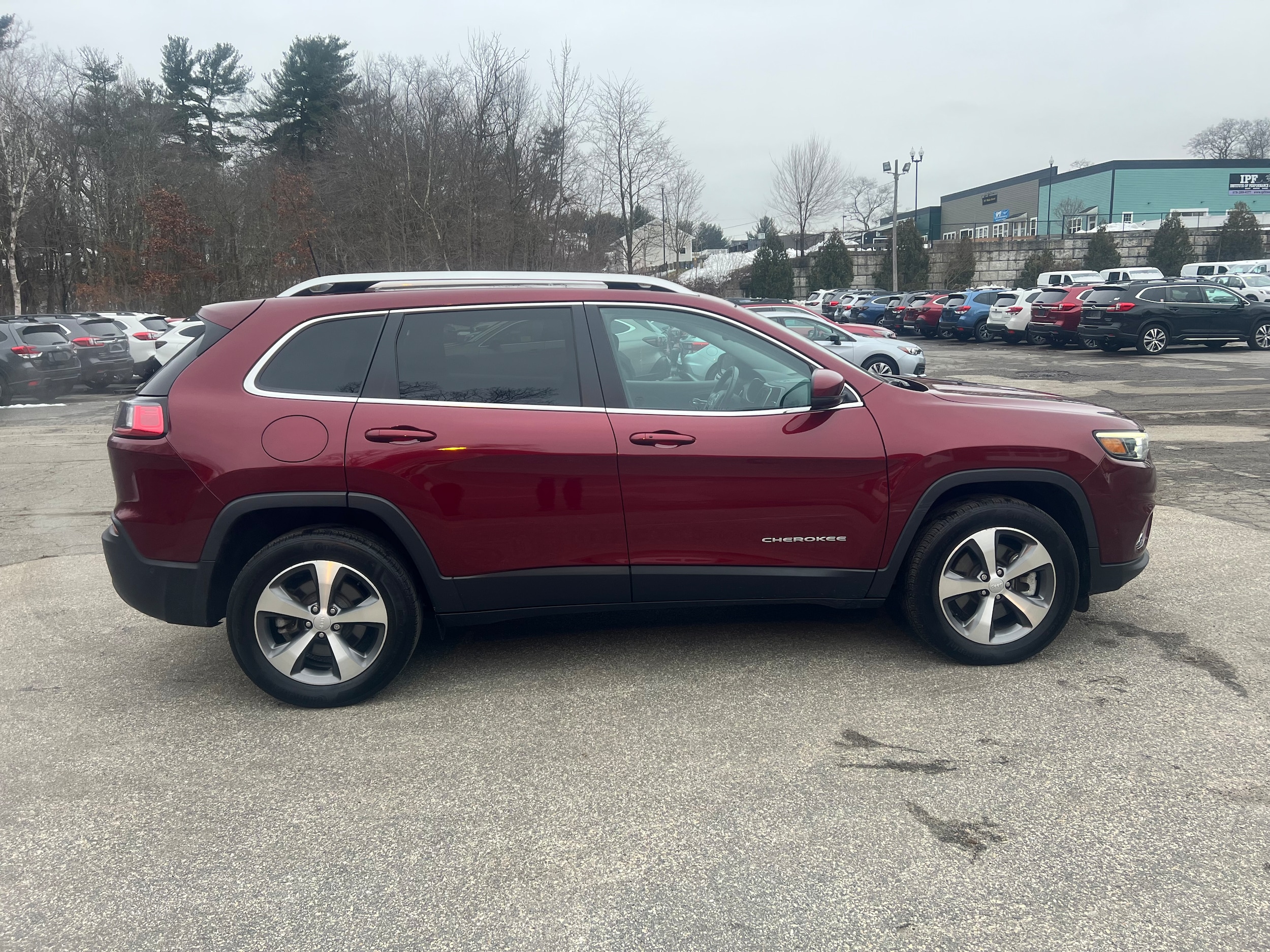 Used 2021 Jeep Cherokee Limited with VIN 1C4PJMDX9MD212419 for sale in North Reading, MA