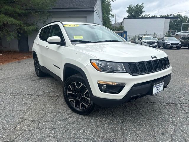 Used 2020 Jeep Compass North Edition with VIN 3C4NJDAB4LT174512 for sale in North Reading, MA