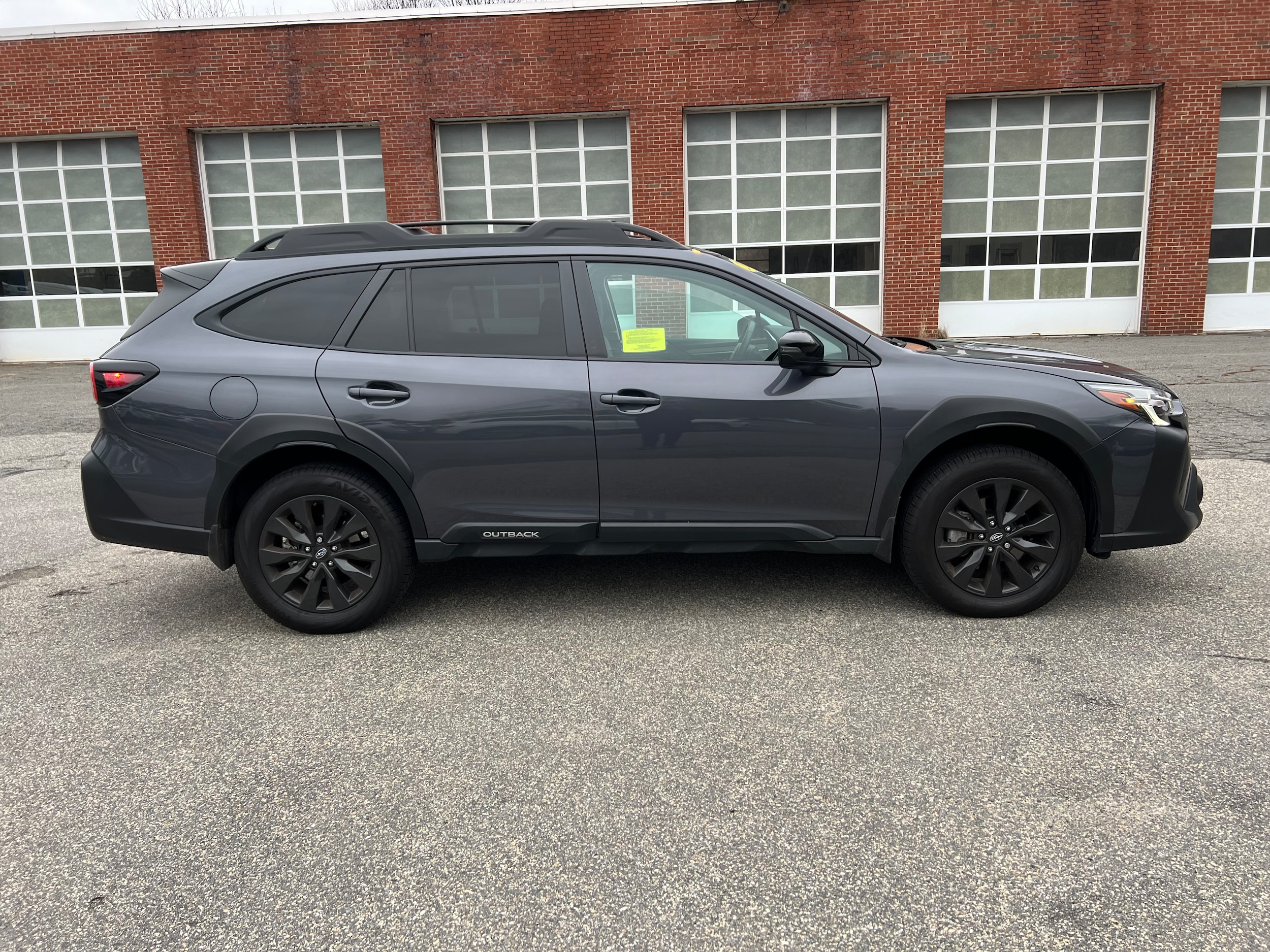 Used 2023 Subaru Outback Onyx Edition with VIN 4S4BTGLD7P3145290 for sale in North Reading, MA