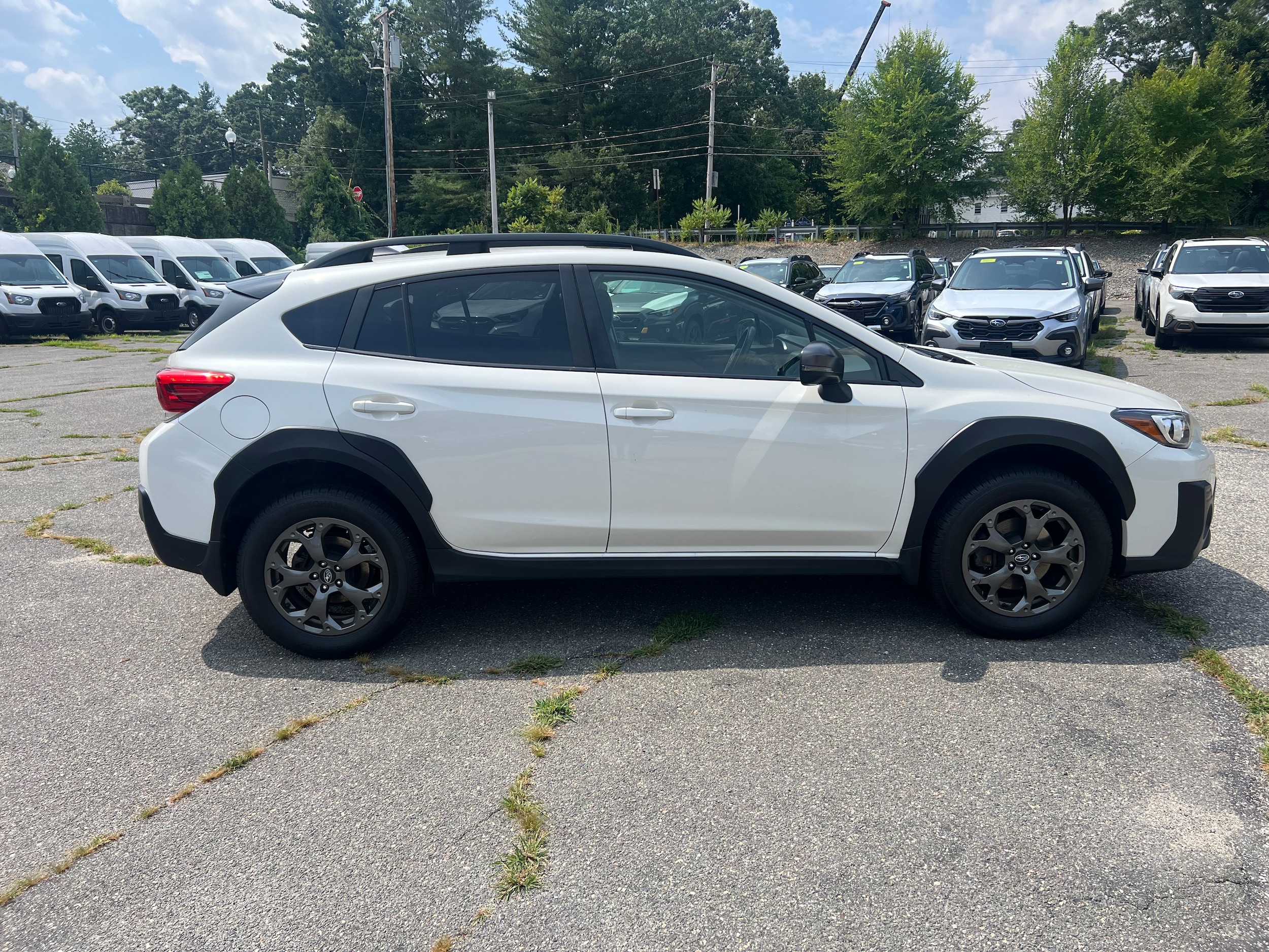 Used 2021 Subaru Crosstrek Sport with VIN JF2GTHSC0MH301131 for sale in North Reading, MA