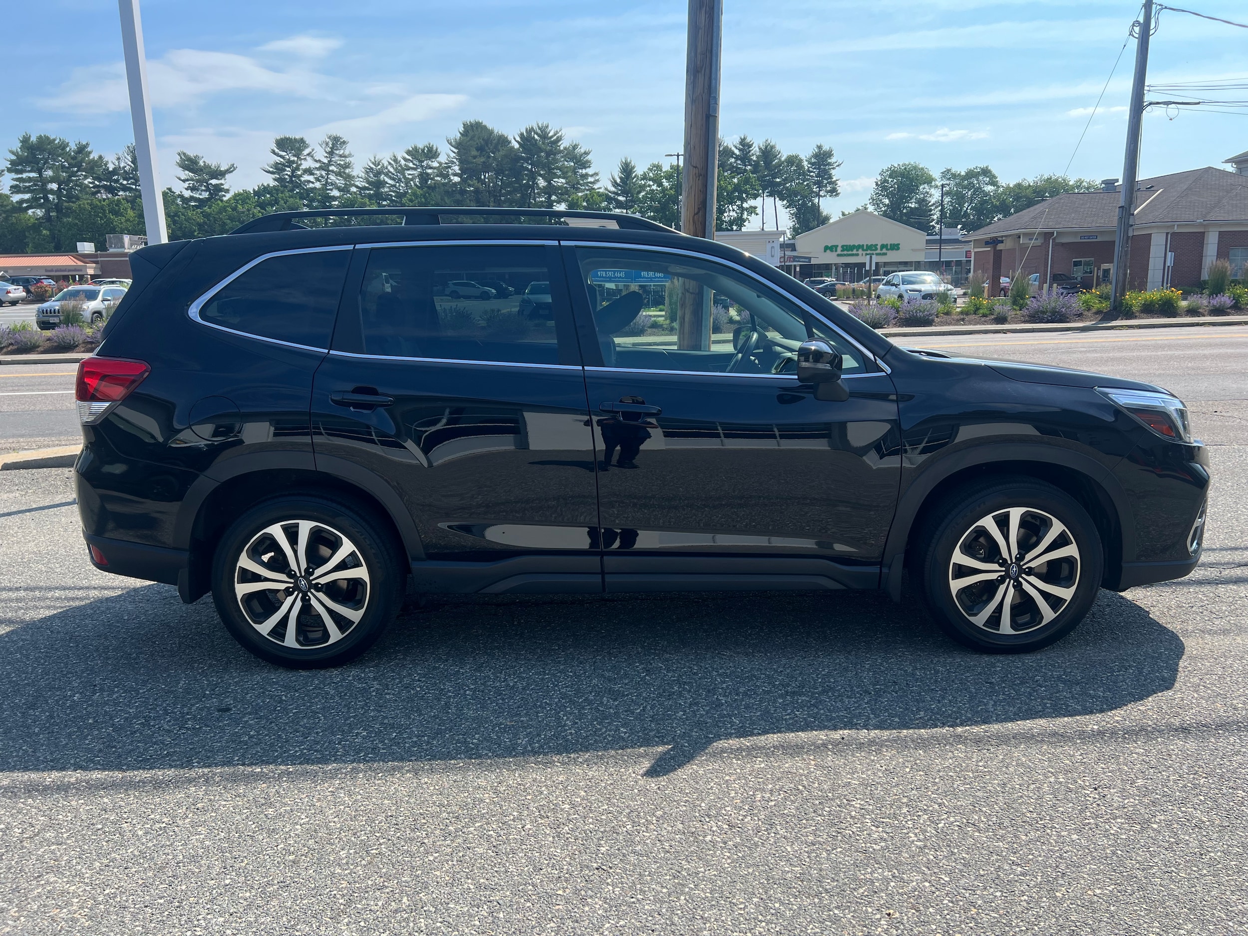 Used 2021 Subaru Forester Limited with VIN JF2SKASC2MH489543 for sale in North Reading, MA