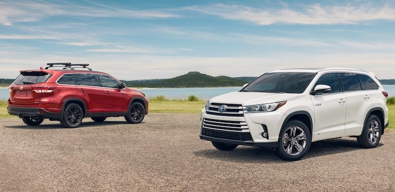 2019 Toyota Highlander features 2019 Toyota Highlander Trim Levels