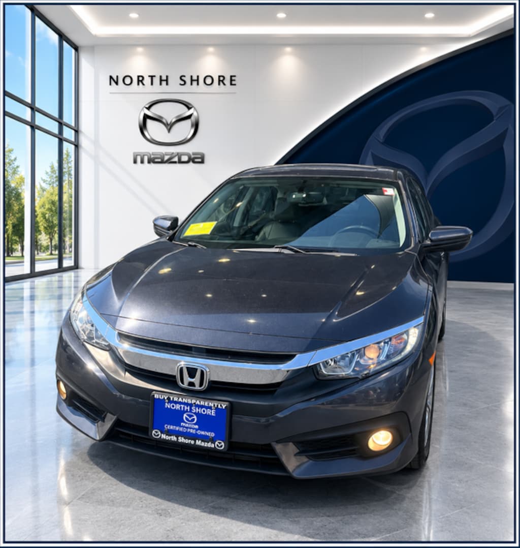 Used 2017 Honda Civic EX-L Sedan