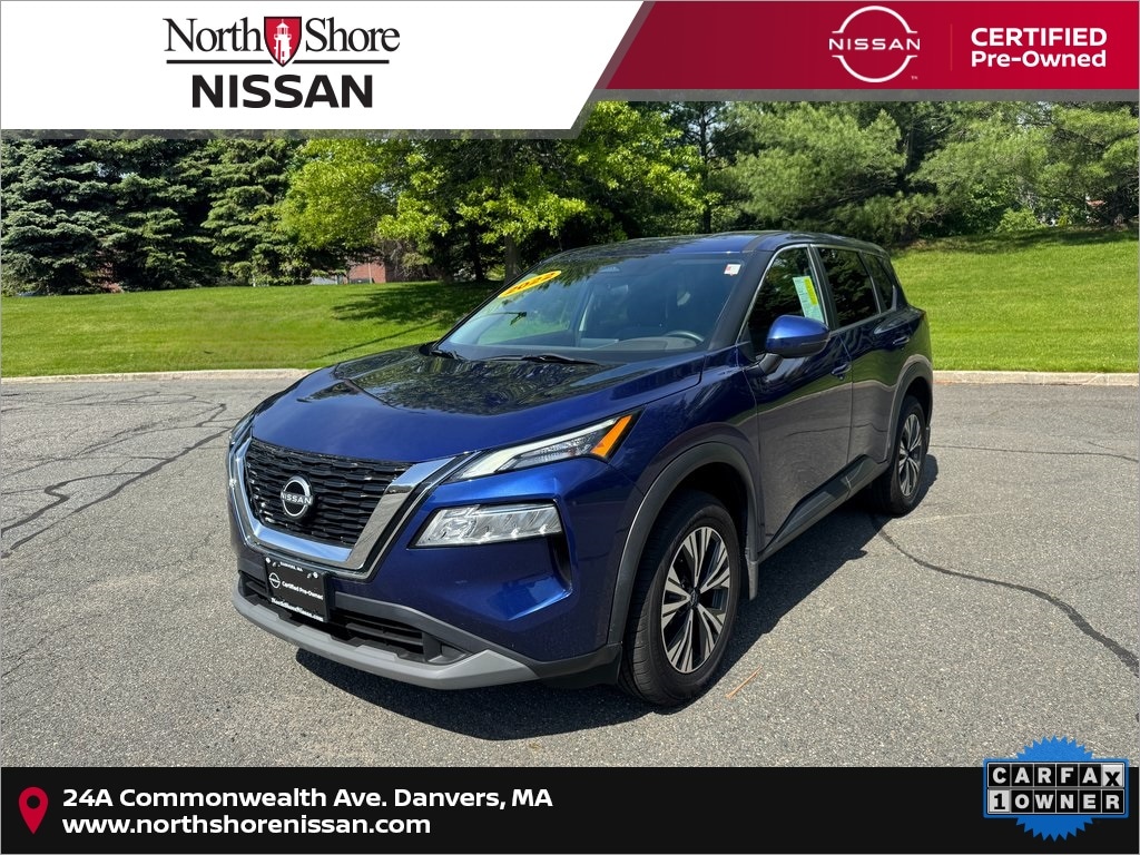 Certified 2022 Nissan Rogue SV with VIN 5N1BT3BBXNC685285 for sale in Danvers, MA