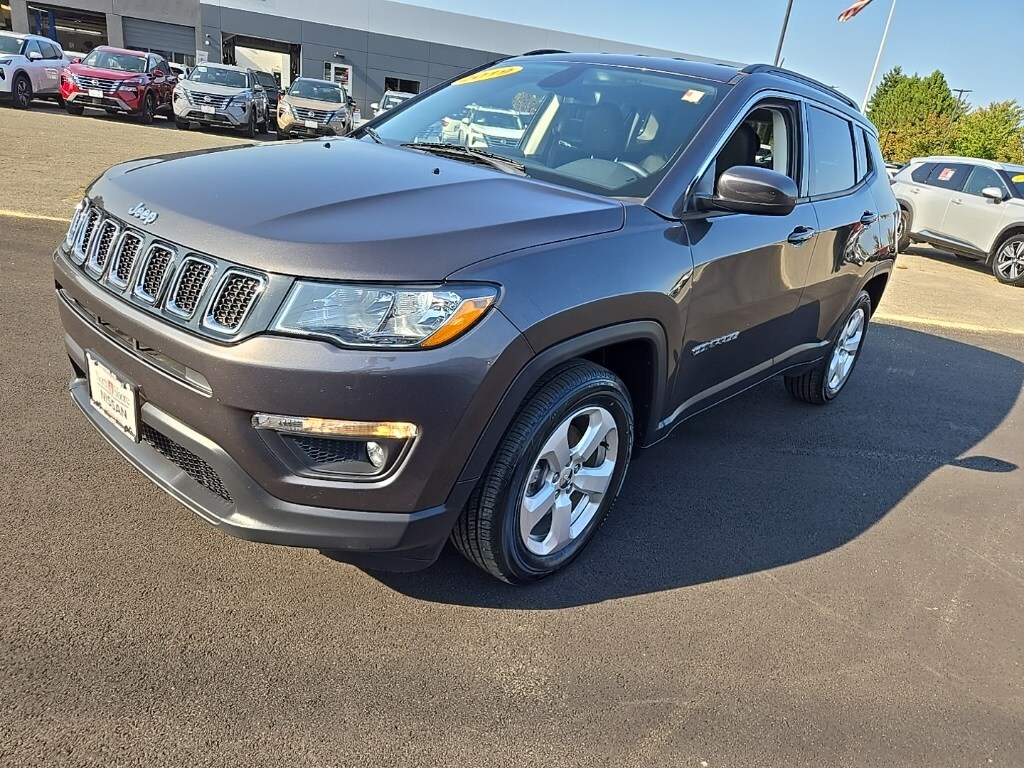 Used 2019 Jeep Compass Latitude with VIN 3C4NJCBBXKT743869 for sale in Danvers, MA