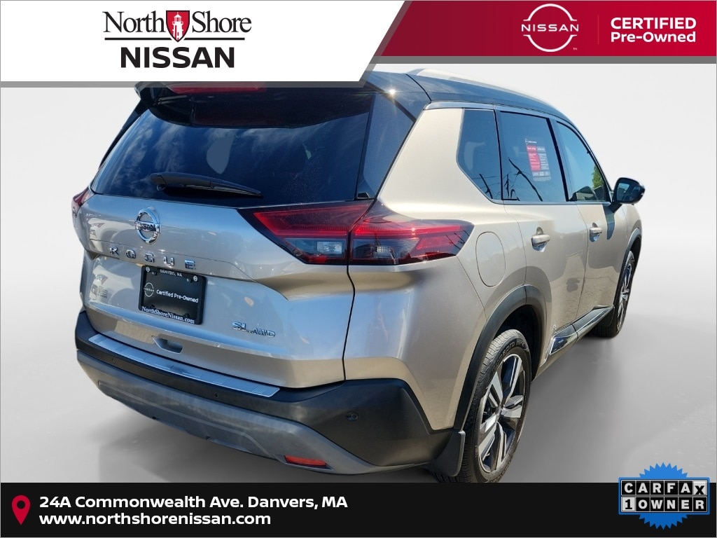 Certified 2021 Nissan Rogue SL with VIN JN8AT3CB9MW235756 for sale in Danvers, MA