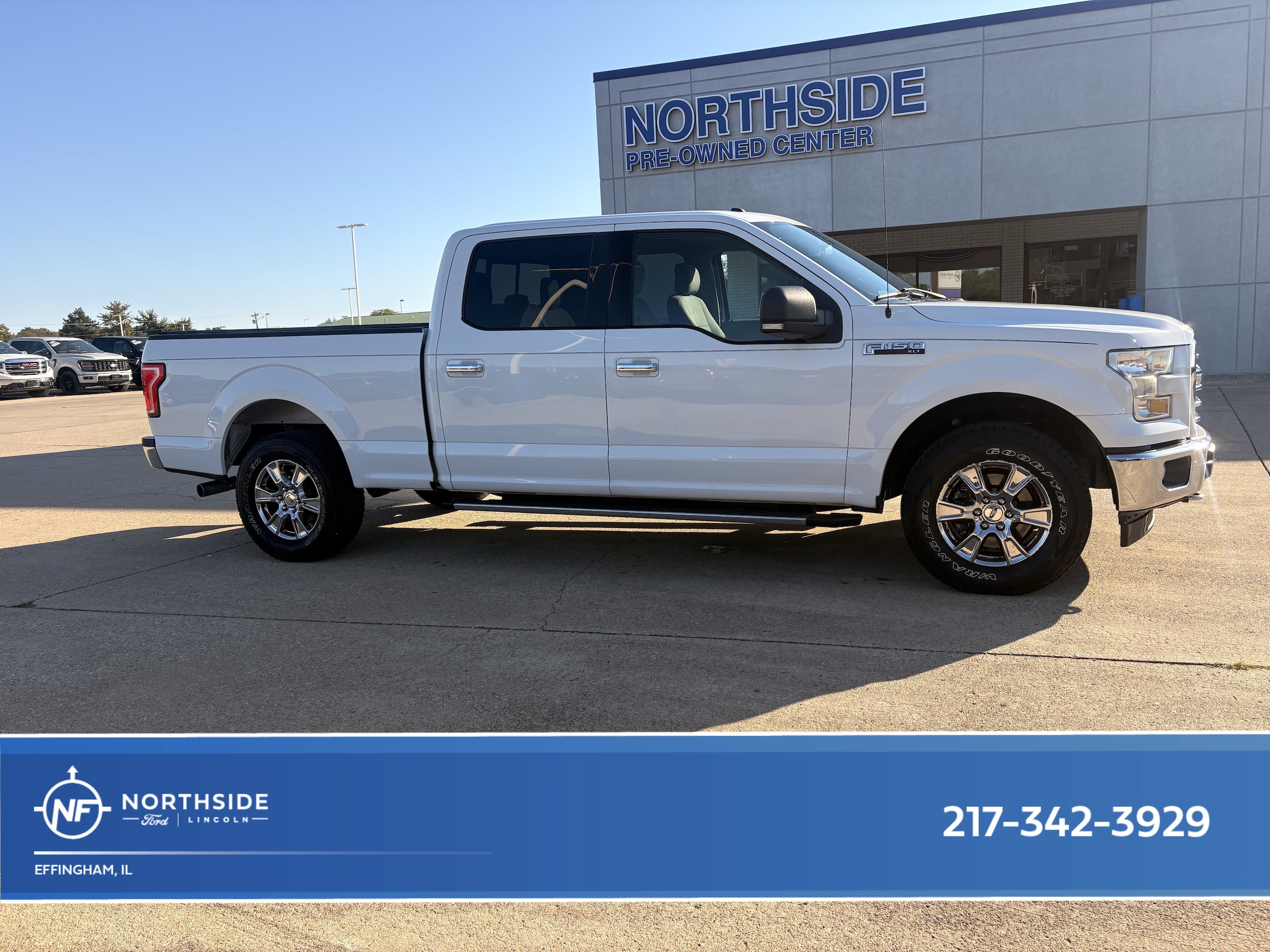 Used 2017 Ford F-150 XLT with VIN 1FTFW1EF2HFA85007 for sale in Effingham, IL