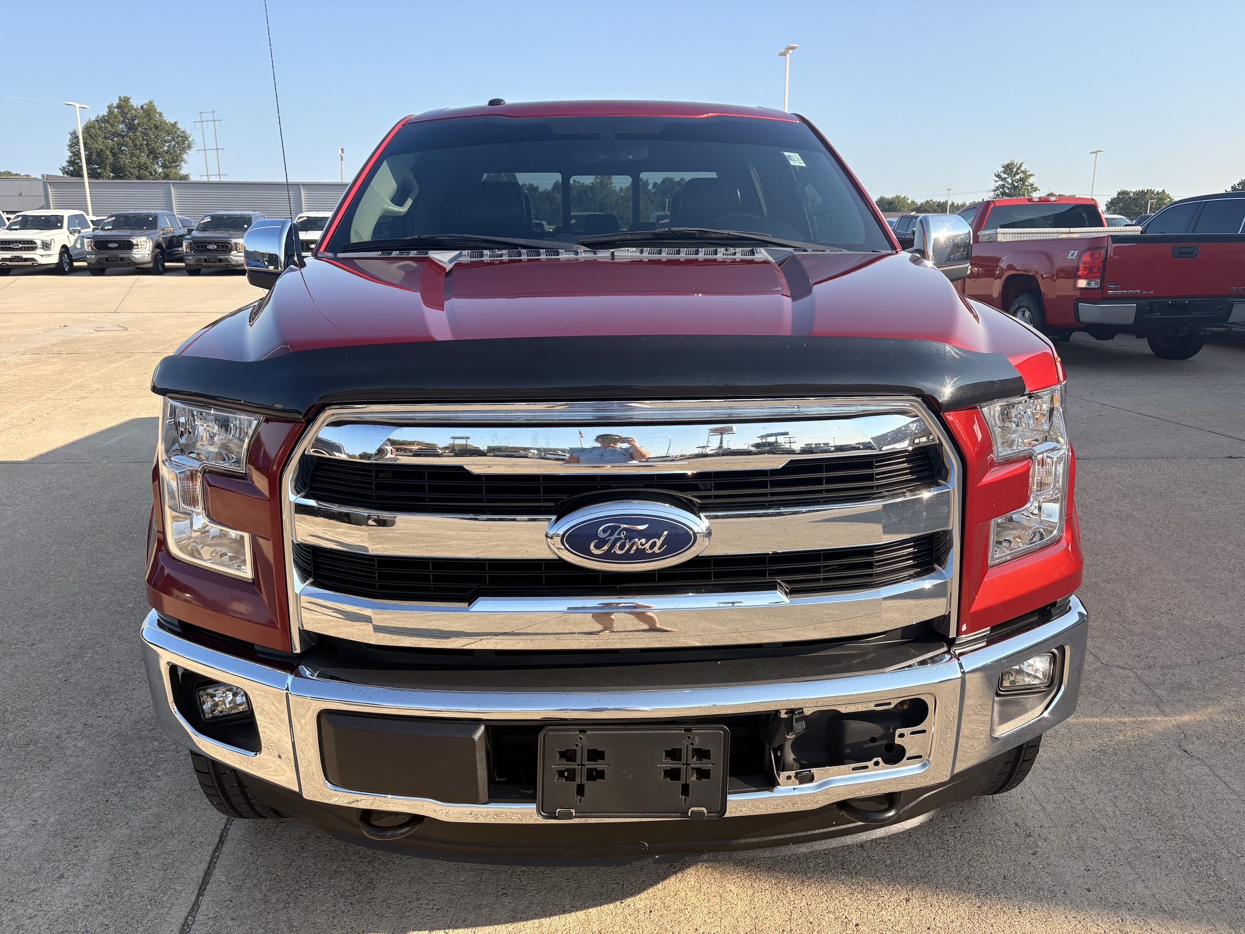 Used 2015 Ford F-150 Lariat with VIN 1FTEW1EGXFKD57344 for sale in Effingham, IL