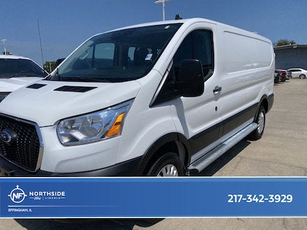 Featured used 2021 Ford Transit-250 Cargo Van Low Roof Van 1FTBR1Y85MKA44407 for sale in Effington, IL
