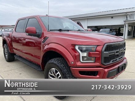 Featured used 2017 Ford F-150 Raptor Truck SuperCrew Cab 1FTFW1RG7HFB66992 for sale in Effington, IL
