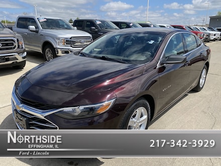Featured used 2020 Chevrolet Malibu LS Sedan 1G1ZC5ST3LF041221 for sale in Effington, IL