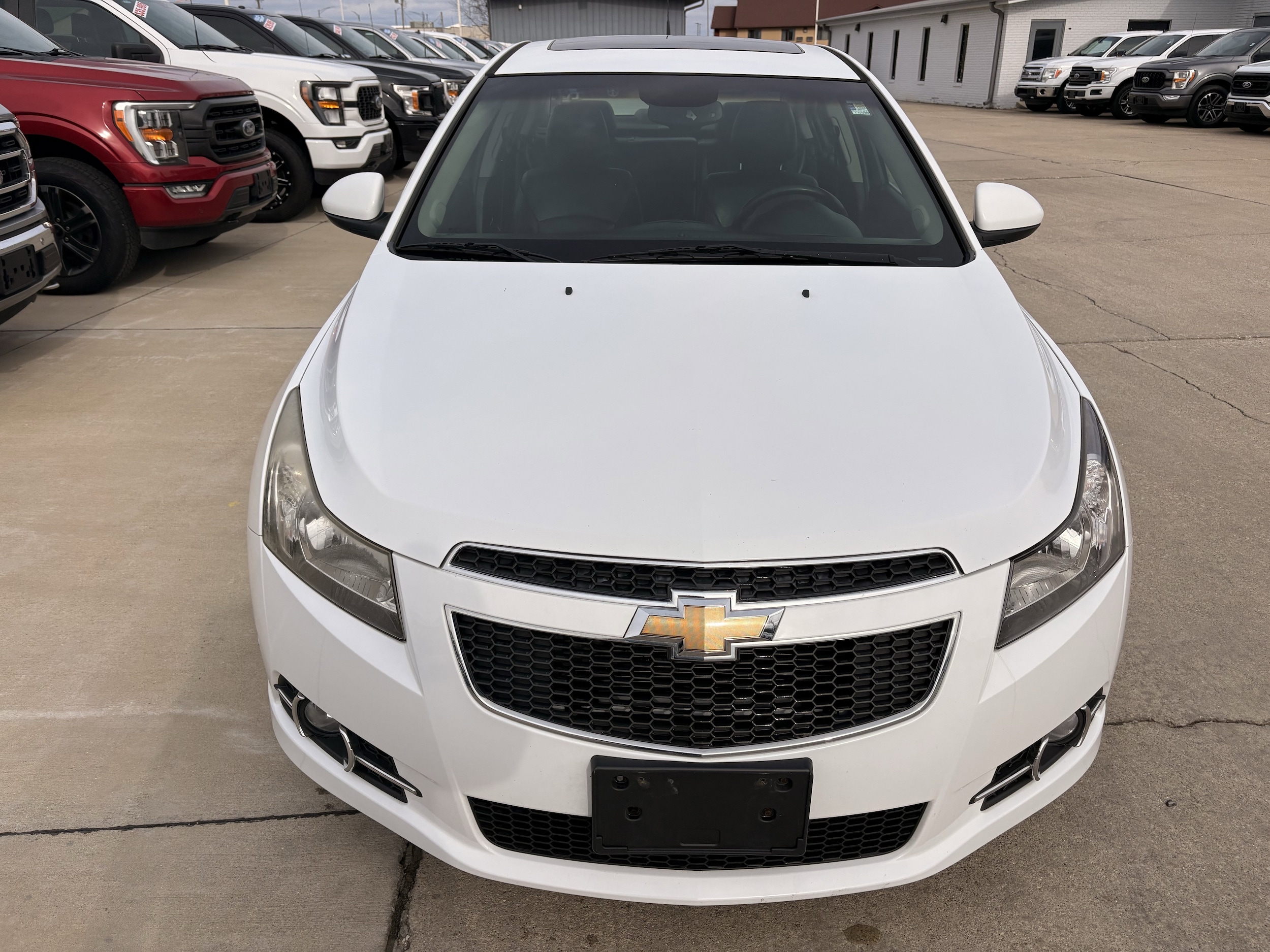 Used 2012 Chevrolet Cruze LTZ with VIN 1G1PH5SC9C7294420 for sale in Effingham, IL