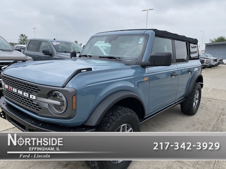 Featured used 2021 Ford Bronco Badlands SUV 1FMEE5DH5MLA79654 for sale in Effington, IL