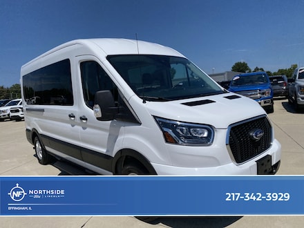 Featured used 2023 Ford Transit-350 Passenger XLT Wagon Medium Roof Van 1FBAX2CG6PKB50685 for sale in Effington, IL