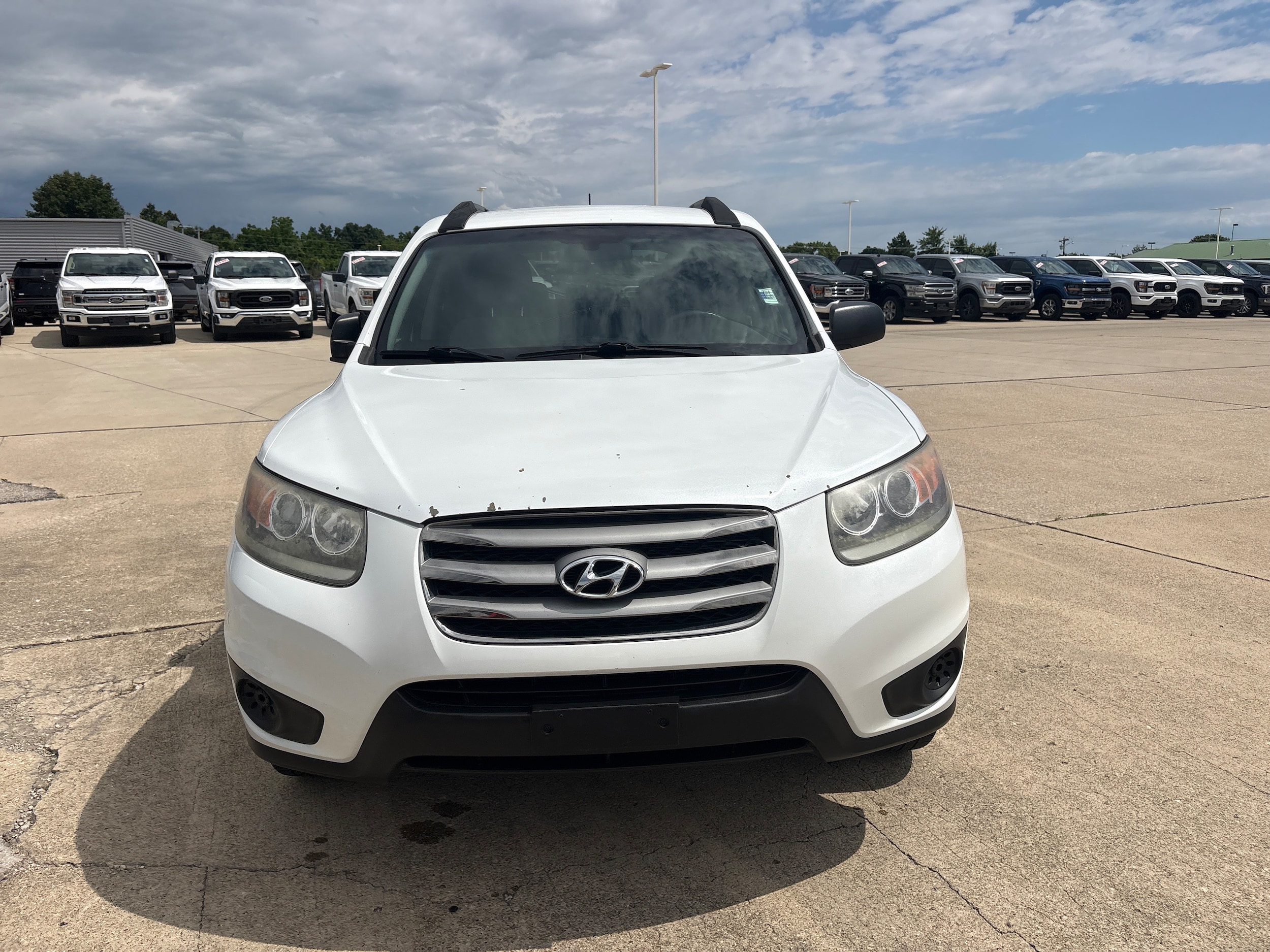 Used 2012 Hyundai Santa Fe GLS with VIN 5XYZGDAB2CG156274 for sale in Effingham, IL