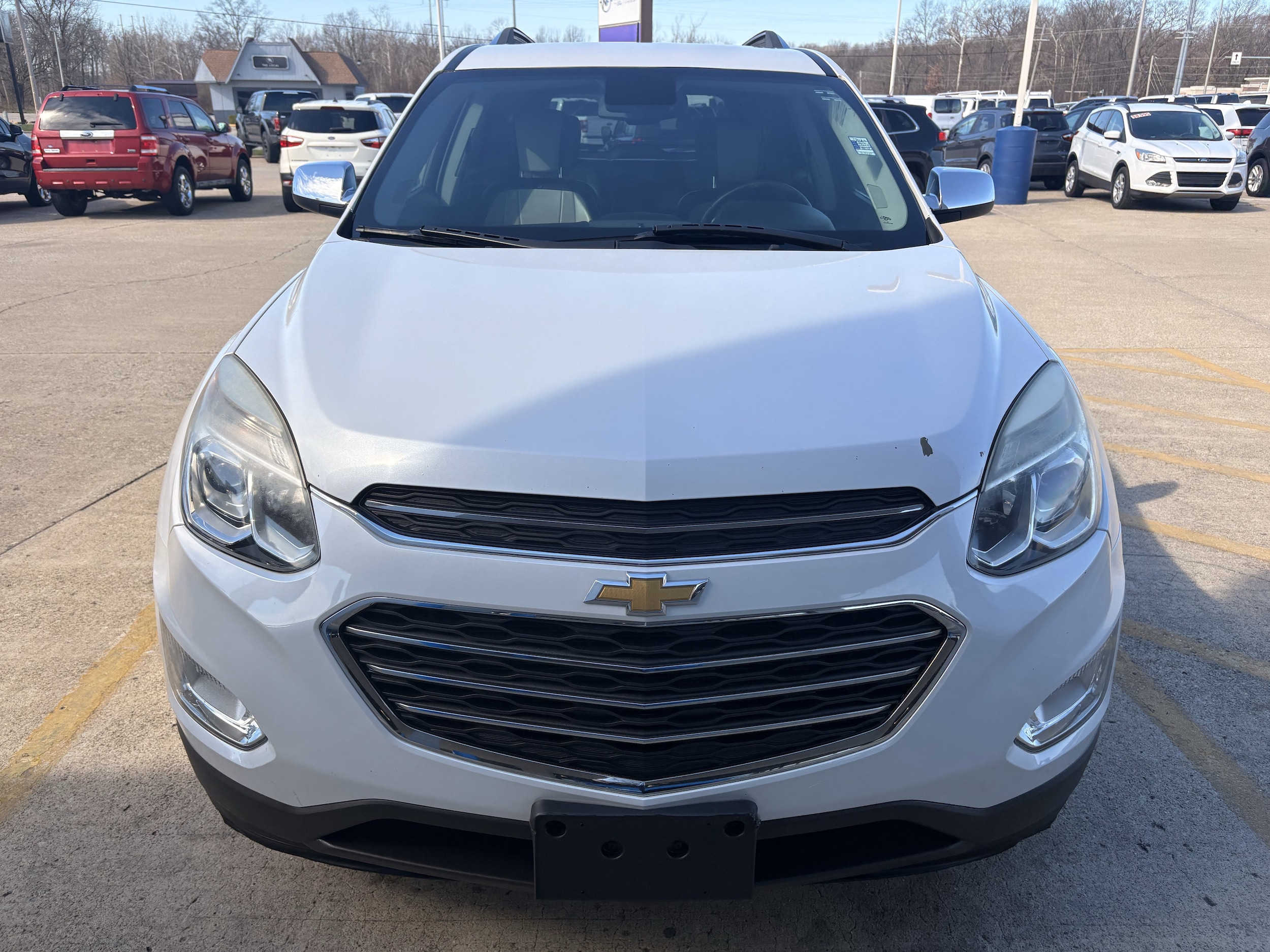 Used 2016 Chevrolet Equinox LTZ with VIN 2GNALDEK1G6267203 for sale in Effingham, IL