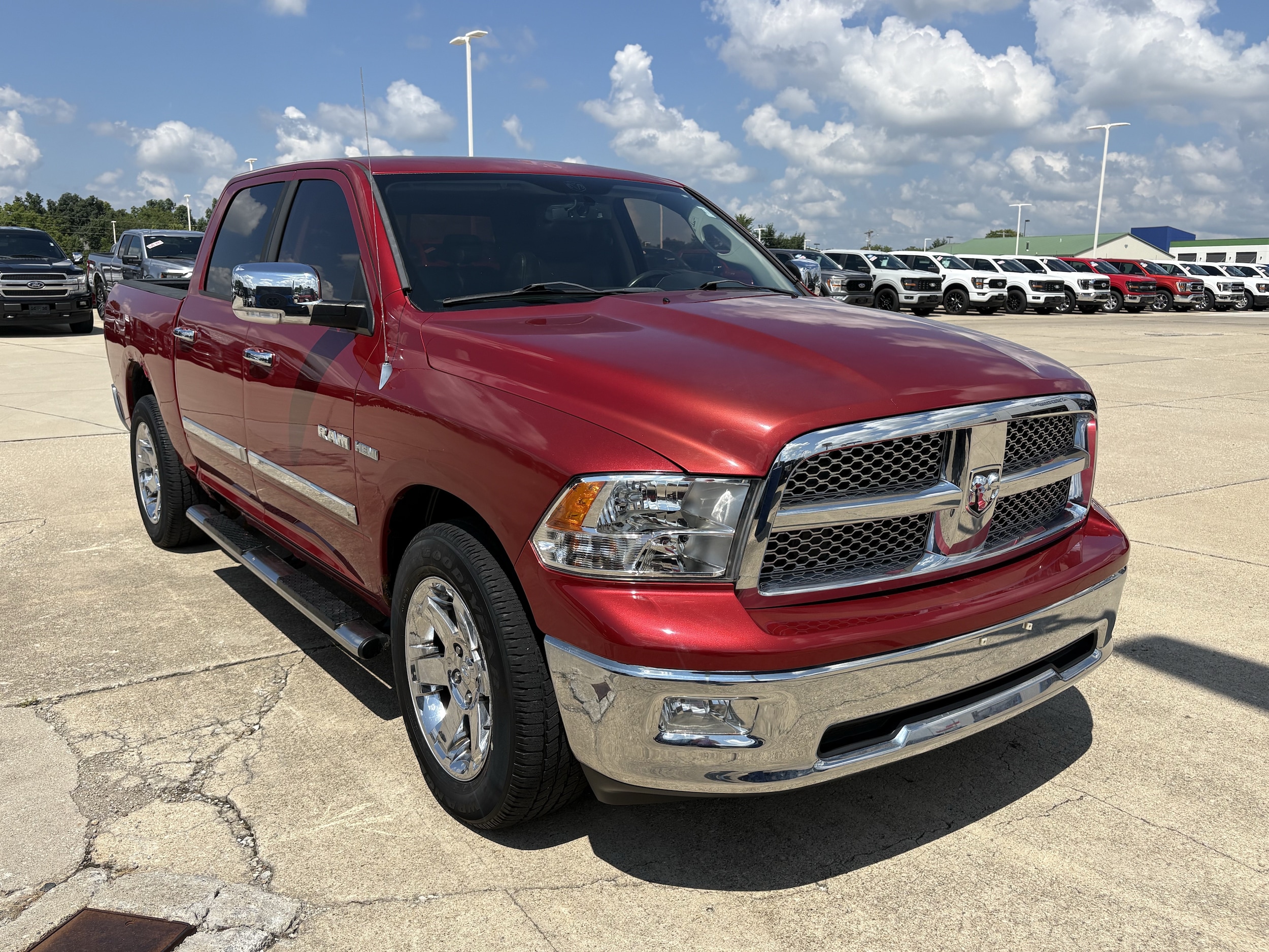 Used 2010 RAM Ram 1500 Pickup Laramie with VIN 1D7RV1CT9AS102946 for sale in Effingham, IL