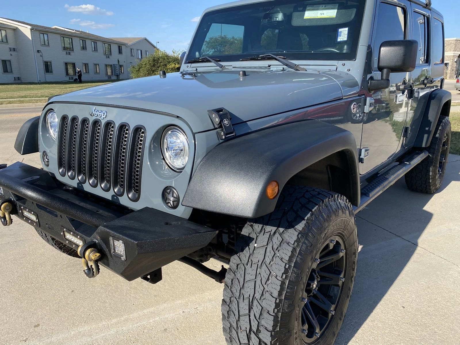 Used 2014 Jeep Wrangler Unlimited Sport with VIN 1C4HJWDG3EL270680 for sale in Effingham, IL