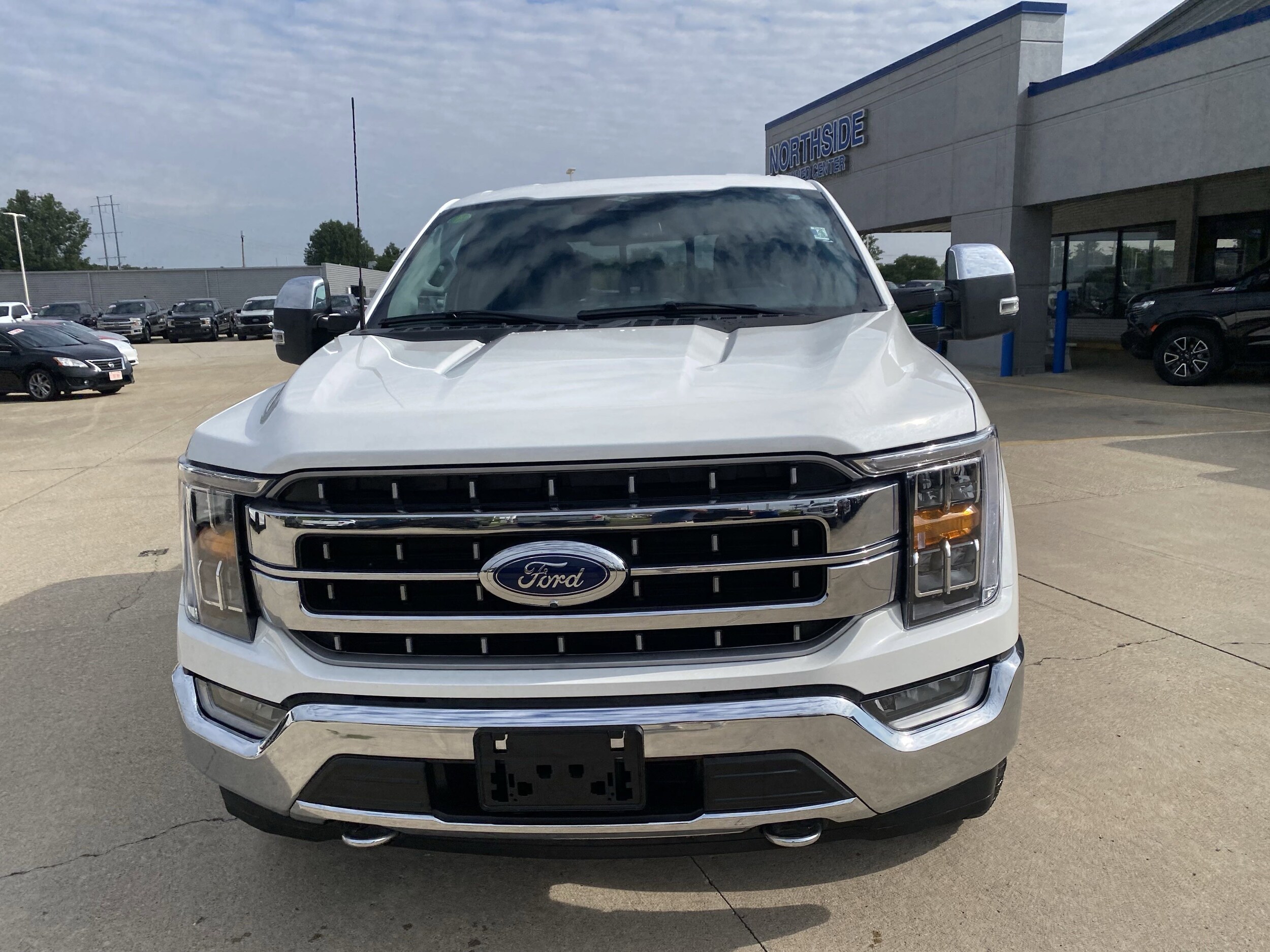 Used 2023 Ford F-150 Lariat with VIN 1FTFW1E8XPFC66422 for sale in Effingham, IL