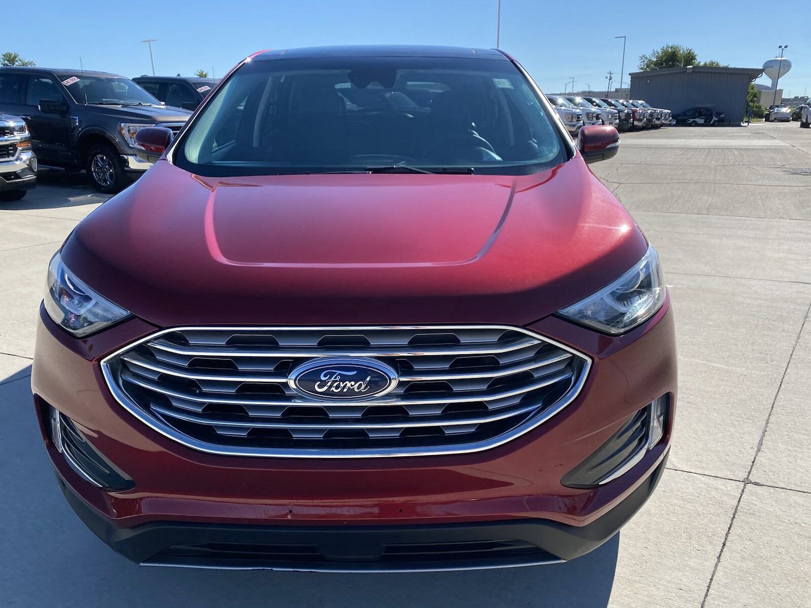 Used 2019 Ford Edge SEL with VIN 2FMPK3J98KBC49165 for sale in Effingham, IL