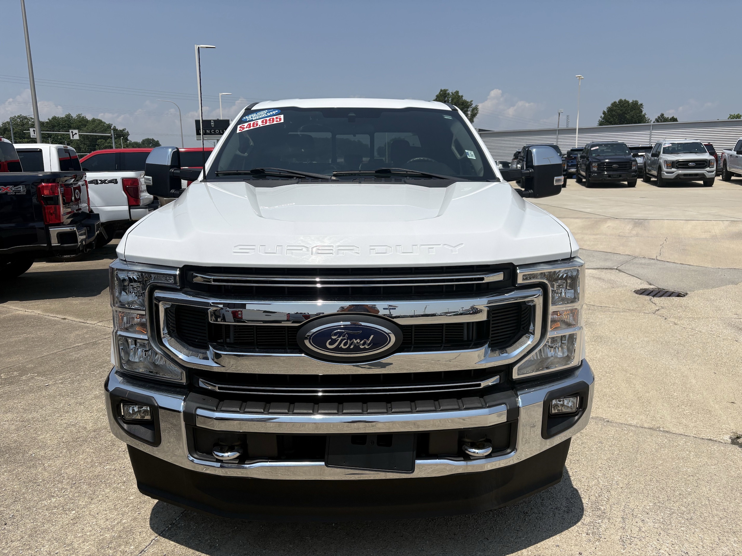 Used 2021 Ford F-250 Super Duty XLT with VIN 1FT7W2BT5MEC08173 for sale in Effingham, IL