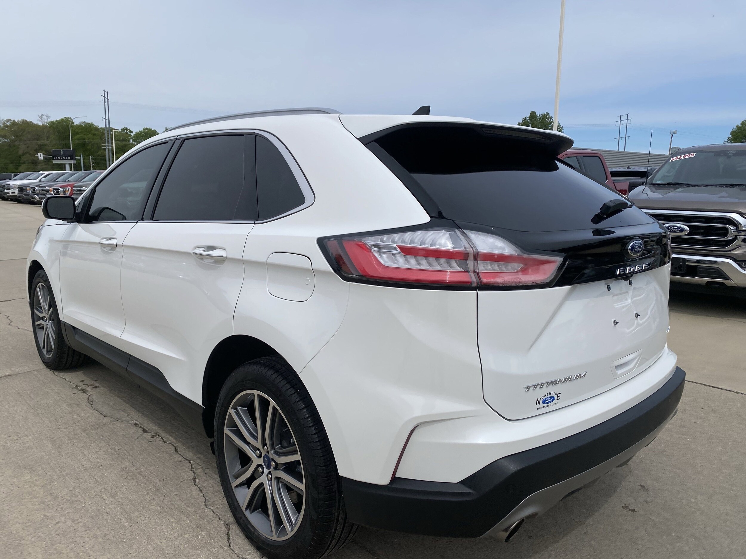 Used 2022 Ford Edge Titanium with VIN 2FMPK4K99NBA15416 for sale in Effingham, IL