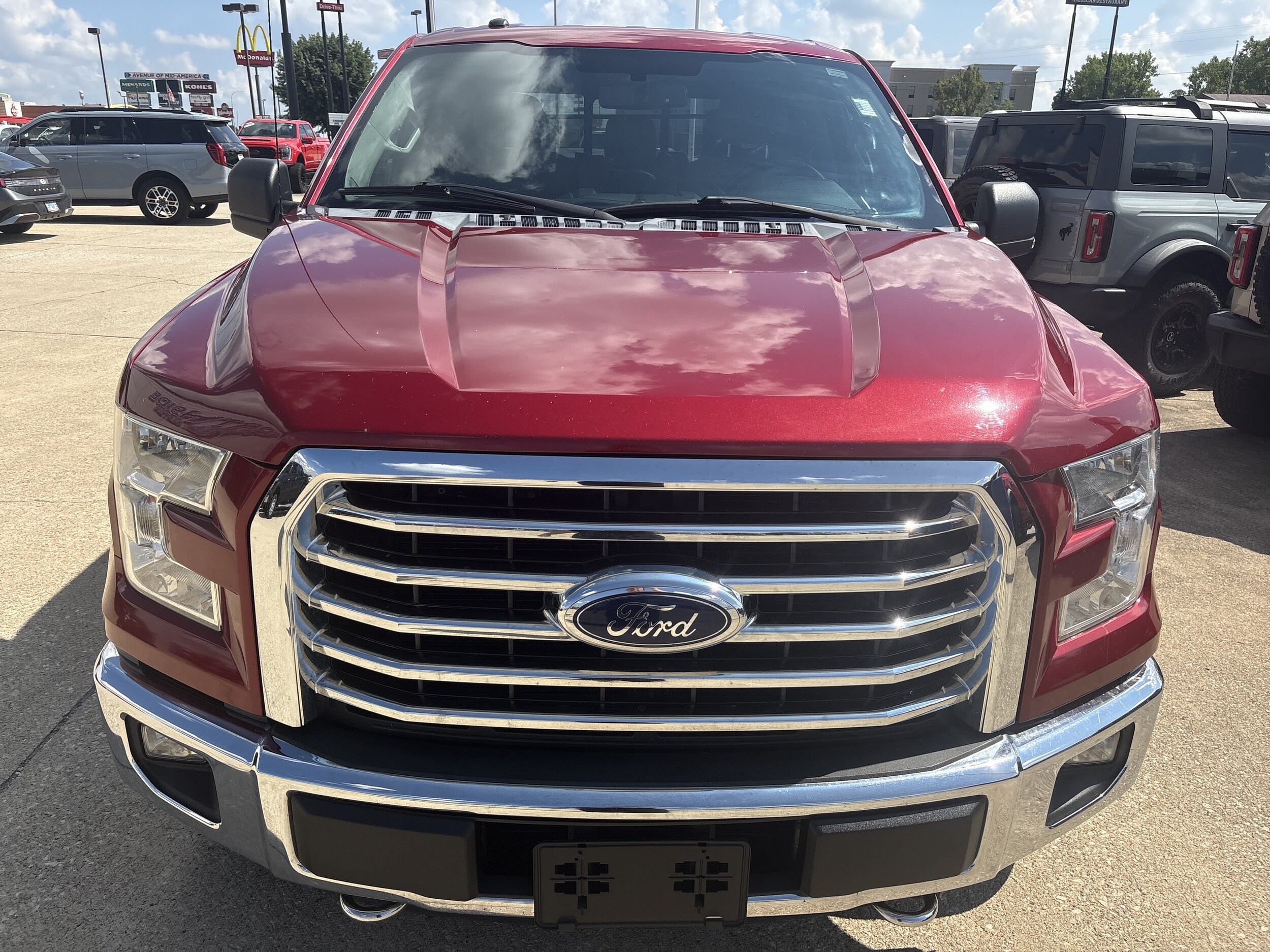 Used 2016 Ford F-150 XLT with VIN 1FTEW1EG5GKF98892 for sale in Effingham, IL