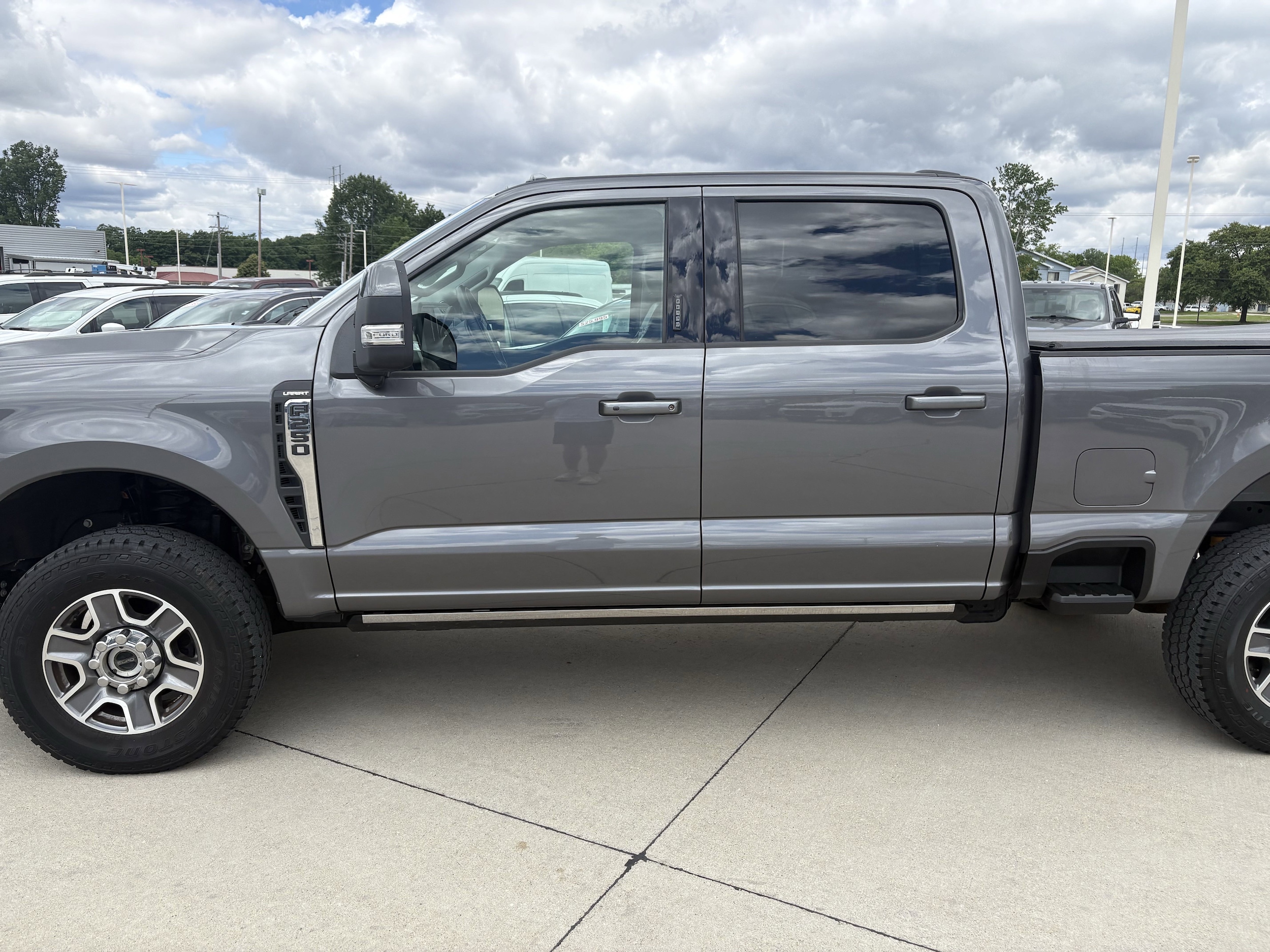Used 2023 Ford F-250 Super Duty Lariat with VIN 1FT8W2BN9PEC46998 for sale in Effingham, IL