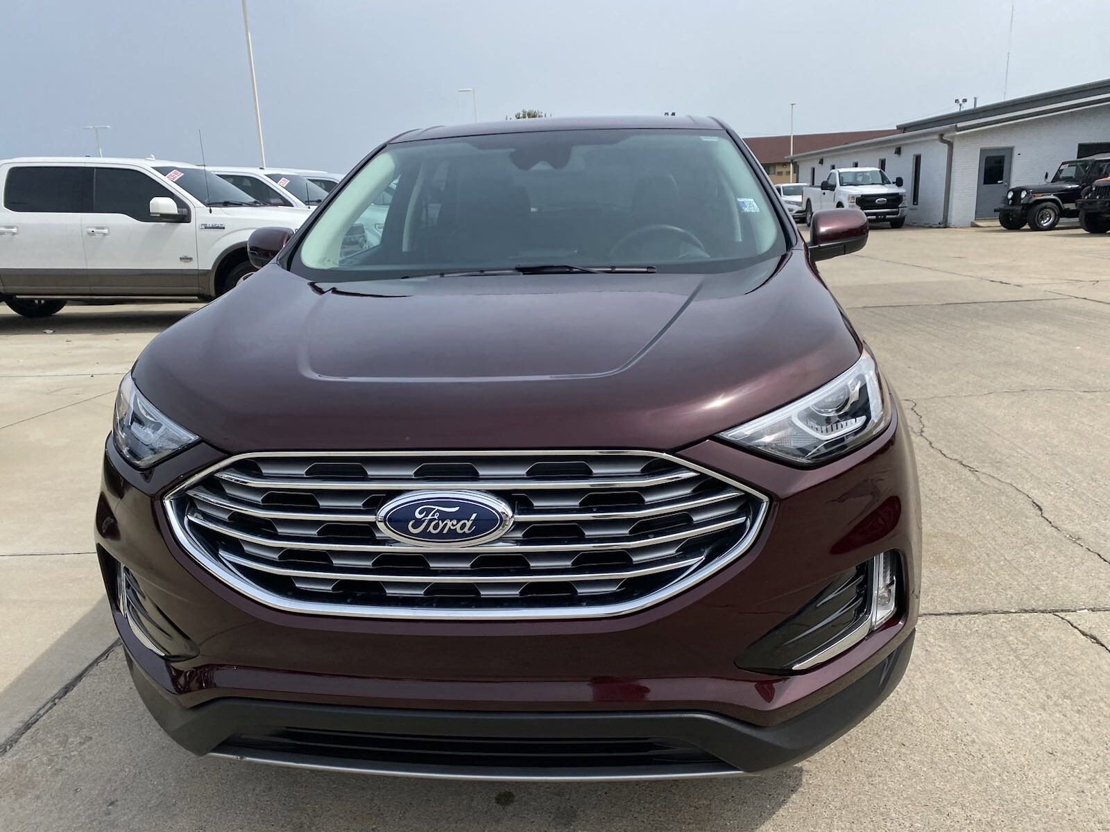 Used 2021 Ford Edge SEL with VIN 2FMPK4J90MBA49258 for sale in Effingham, IL