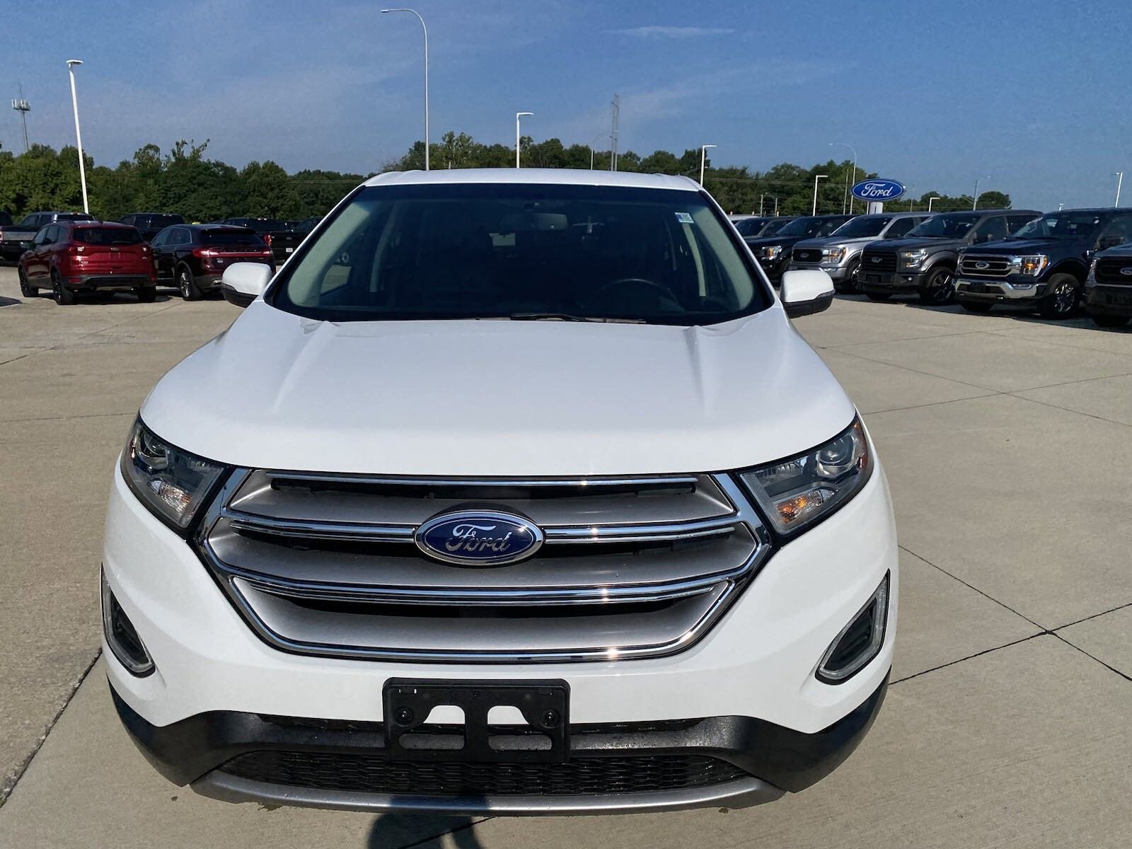 Used 2018 Ford Edge SEL with VIN 2FMPK3J95JBC52085 for sale in Effingham, IL