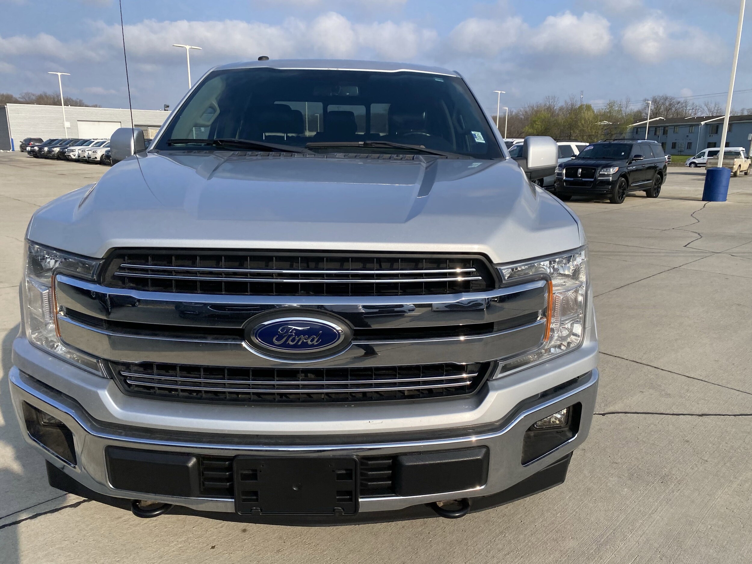 Used 2018 Ford F-150 Lariat with VIN 1FTEW1E5XJKE77412 for sale in Effingham, IL