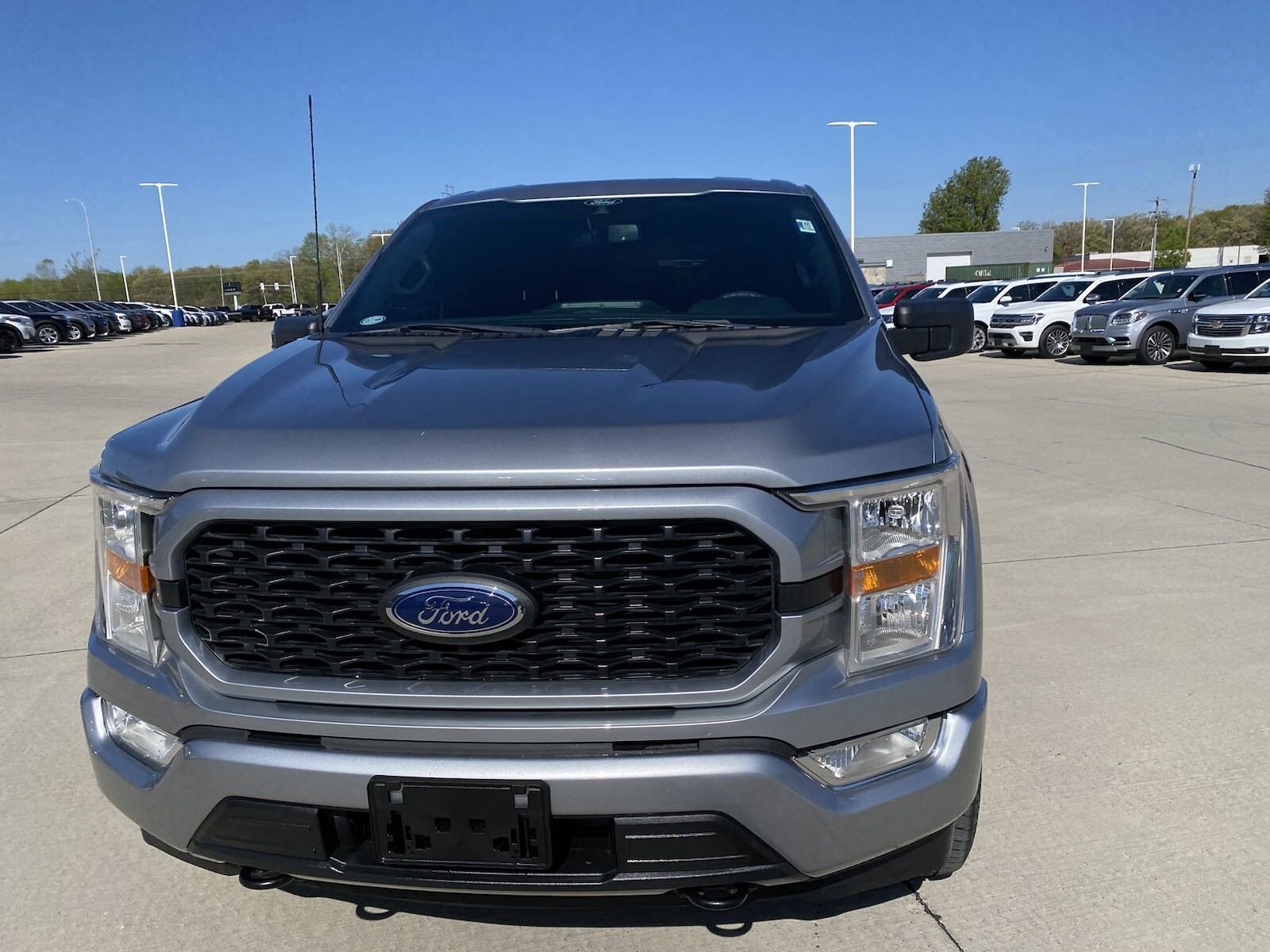 Used 2021 Ford F-150 XL with VIN 1FTFW1E85MKF10836 for sale in Effingham, IL