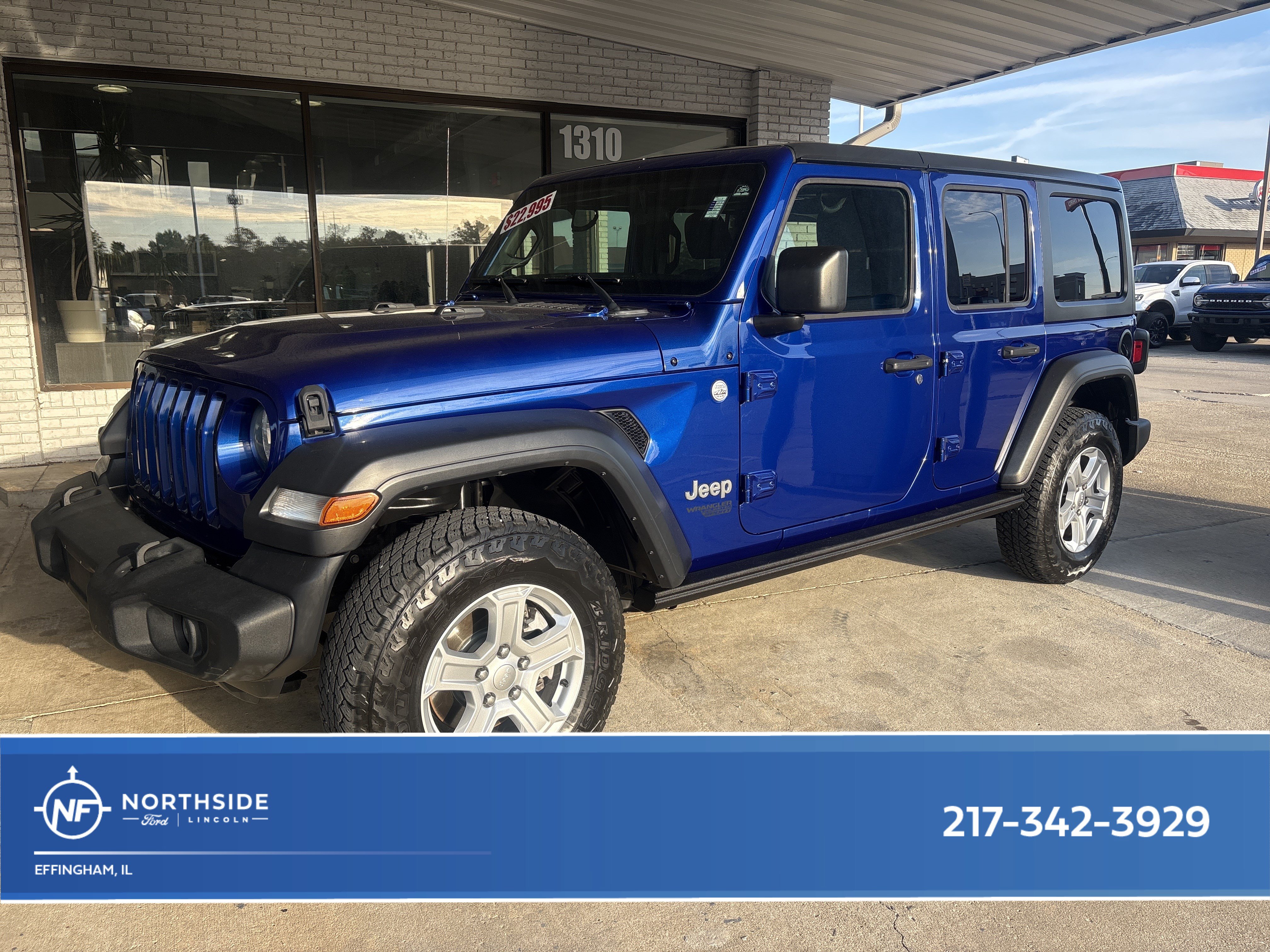 2018 Jeep All-New Wrangler Unlimited Sport S