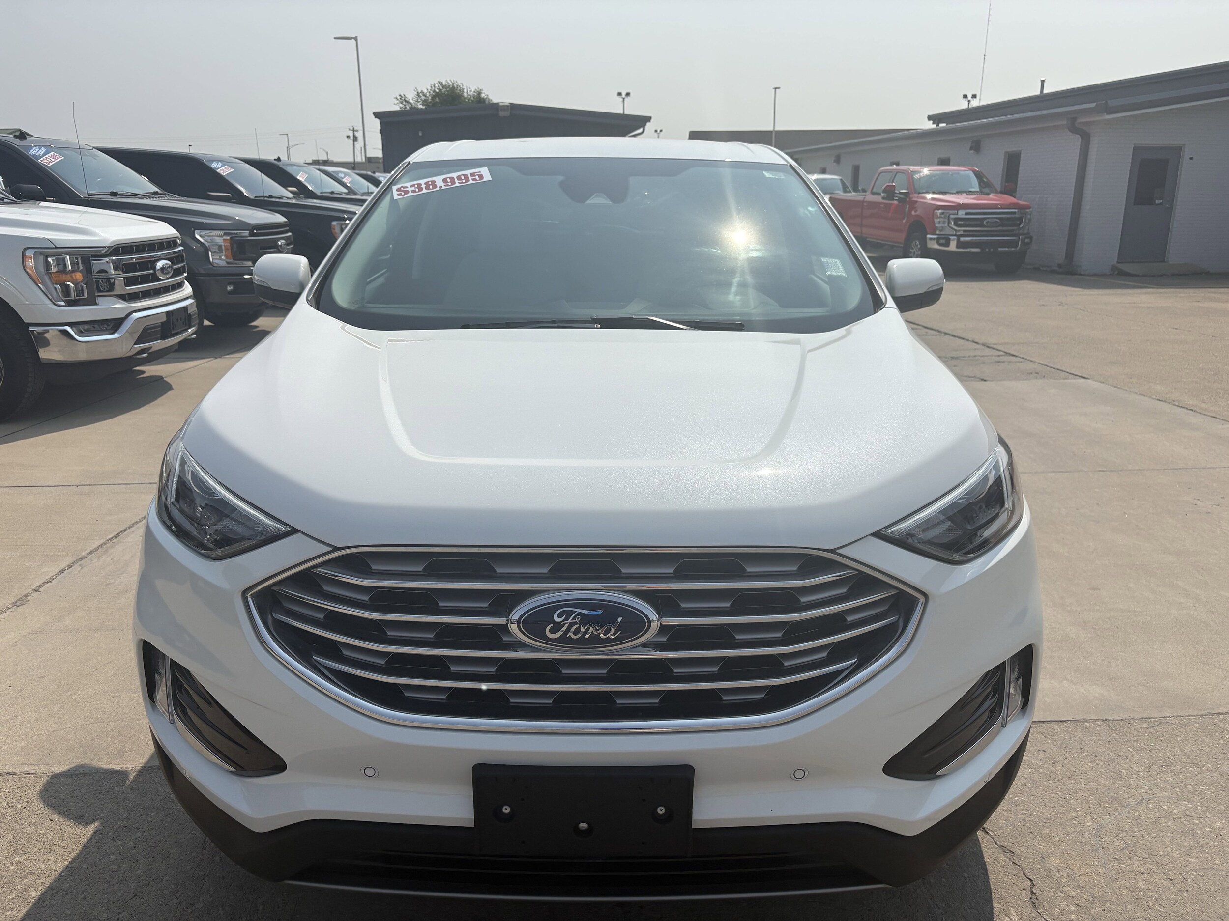 Used 2024 Ford Edge Titanium with VIN 2FMPK4K98RBA51605 for sale in Effingham, IL