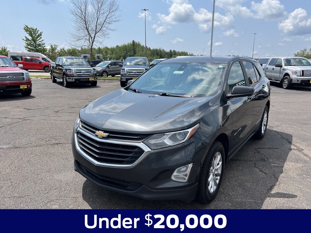 Used 2021 Chevrolet Equinox LS with VIN 2GNAXSEV5M6160136 for sale in Duluth, MN