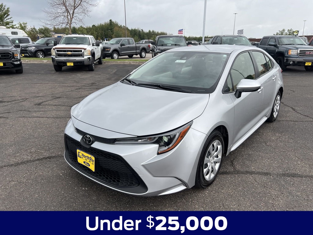 Used 2022 Toyota Corolla LE with VIN JTDEPMAE4NJ202540 for sale in Duluth, MN