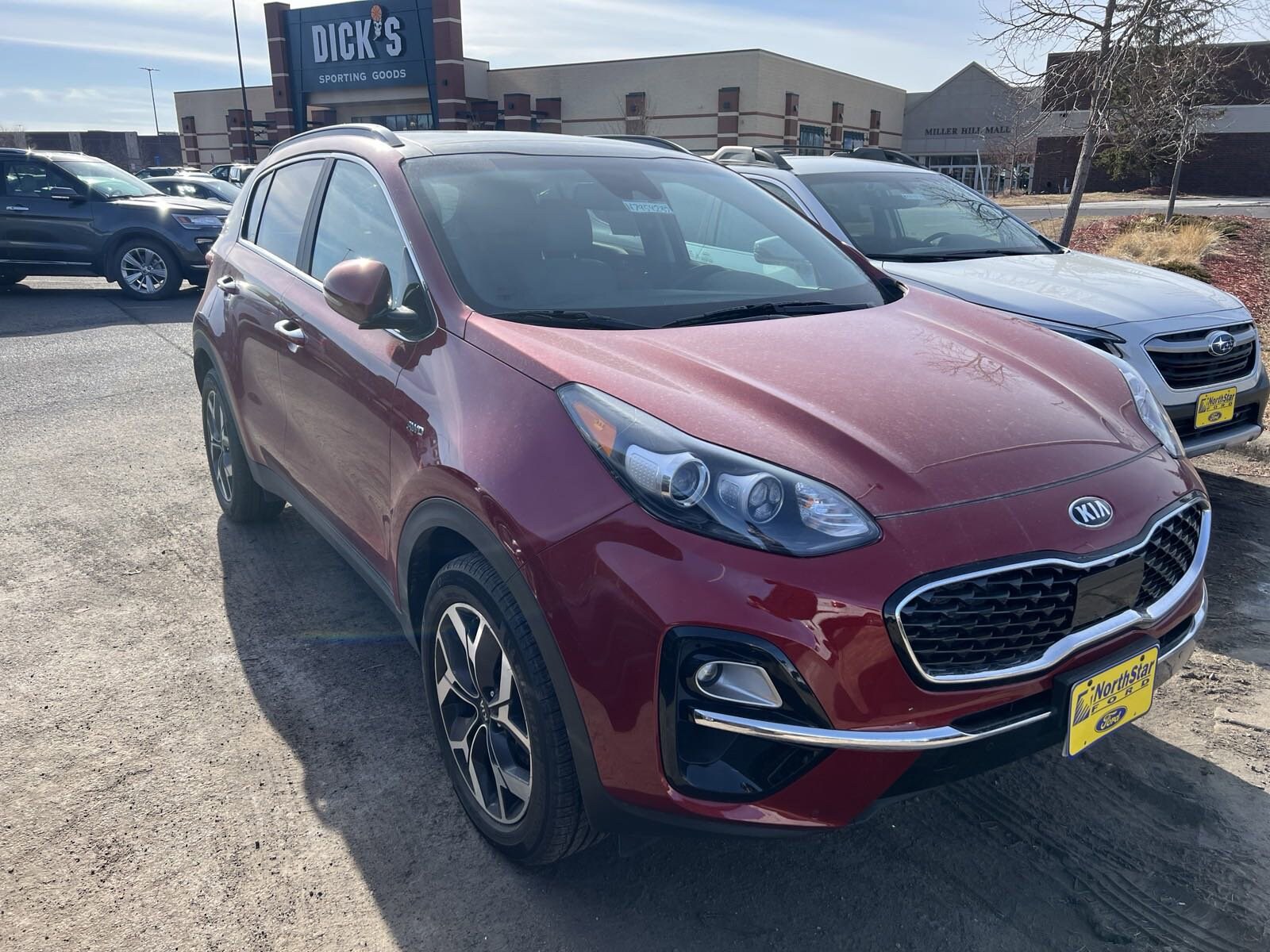 Used 2022 Kia Sportage EX with VIN KNDPNCACXN7954232 for sale in Duluth, Minnesota