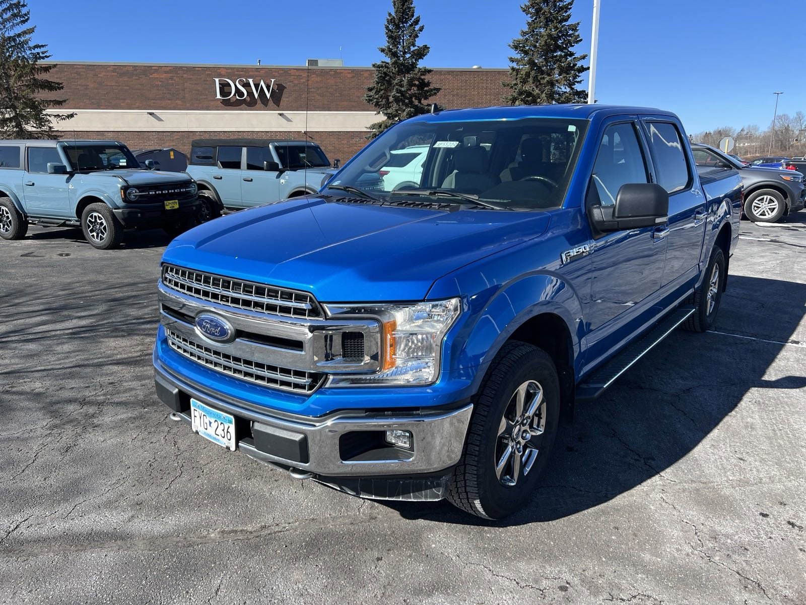 Used 2020 Ford F-150 XLT with VIN 1FTEW1E45LKF55203 for sale in Duluth, Minnesota