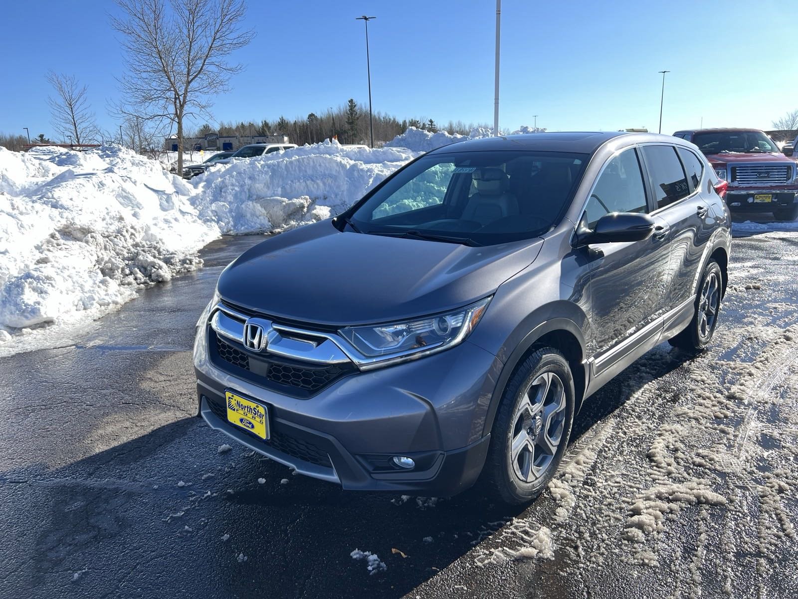 Used 2018 Honda CR-V EX-L with VIN 7FARW2H83JE054301 for sale in Duluth, Minnesota