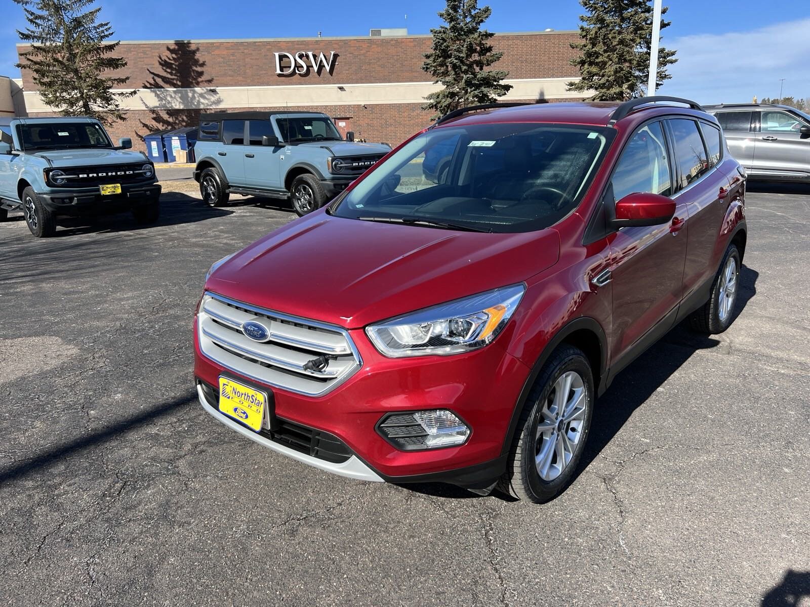Used 2018 Ford Escape SEL with VIN 1FMCU9HD2JUC76411 for sale in Duluth, Minnesota