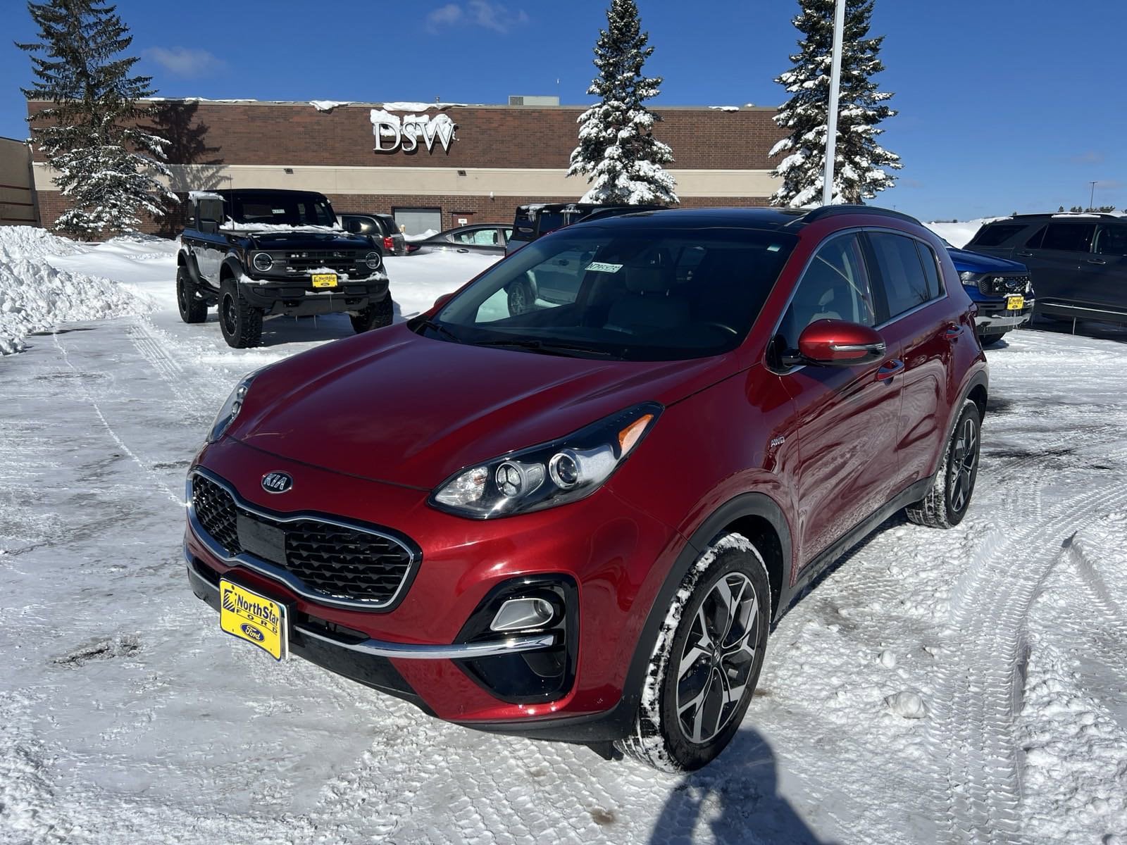 Used 2022 Kia Sportage EX with VIN KNDPNCACXN7954232 for sale in Duluth, Minnesota