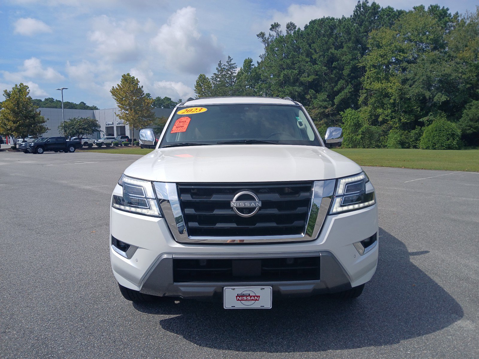 Certified 2023 Nissan Armada Platinum with VIN JN8AY2CC9P9184296 for sale in Little River, SC