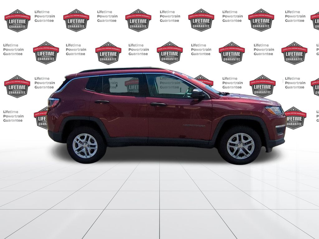 Certified 2021 Jeep Compass Sport with VIN 3C4NJDAB8MT600252 for sale in Little River, SC