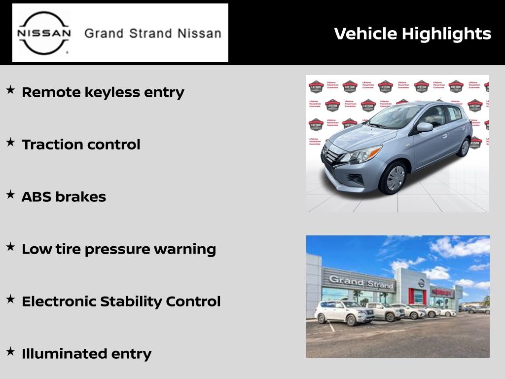 2021 Mitsubishi Mirage ES photo 3