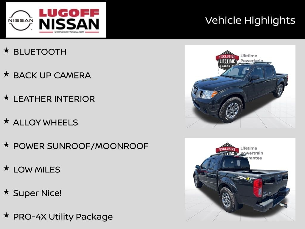 Used 2021 Nissan Frontier PRO-4X Truck Crew Cab