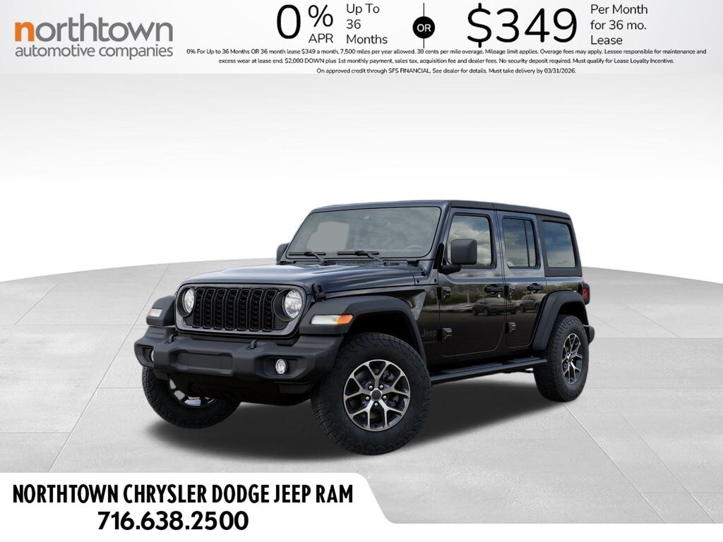 New 2026 Jeep Wrangler Sport S Sport Utility