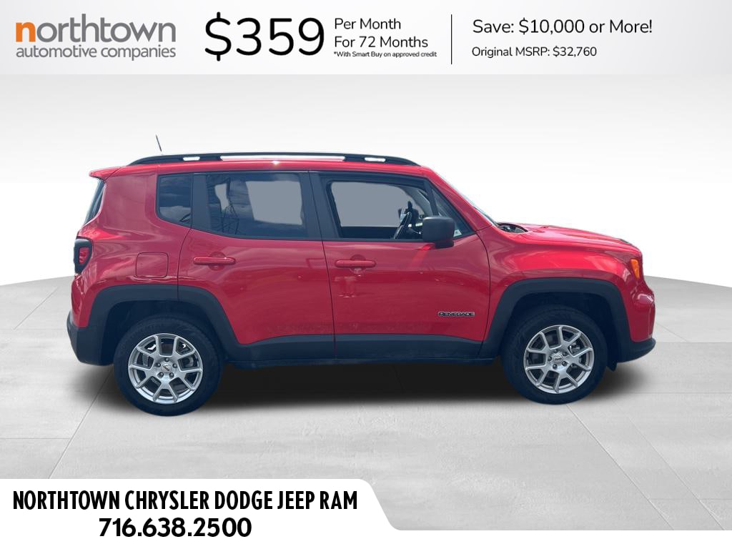 Used 2023 Jeep Renegade Latitude with VIN ZACNJDB1XPPP56453 for sale in Tonawanda, NY