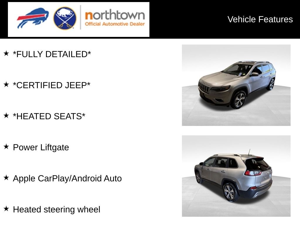 Certified 2020 Jeep Cherokee Limited SUV