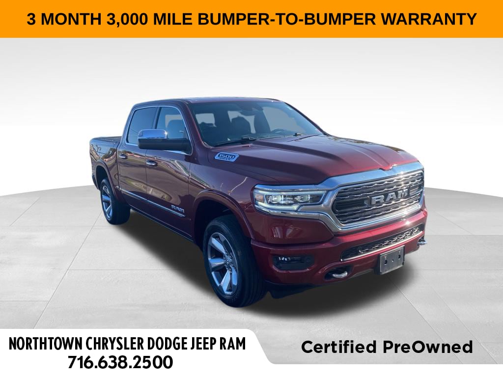 Used 2020 RAM Ram 1500 Pickup Limited with VIN 1C6SRFHT5LN336161 for sale in Tonawanda, NY